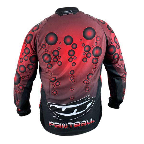 Maillot JT Paintball Neuf - Taille Small, Couleur Rouge, Fabrication US