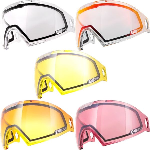 Paintball Lens Carbon ZERO SLD/Pro Lowlight, diff. colors